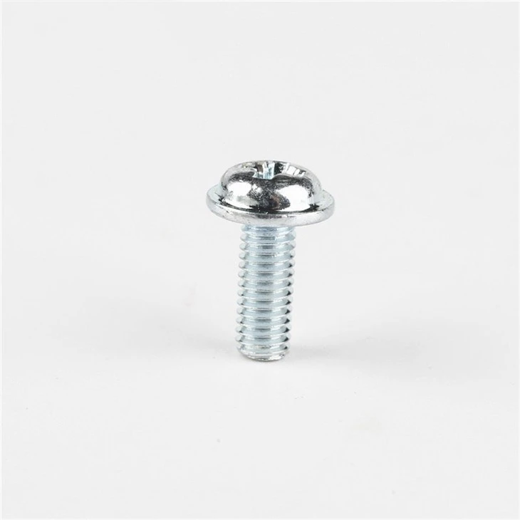 Pan Head Washer Zinc Plated Stainless Steel Screw